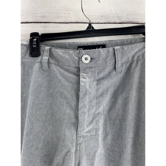 Shorts Mens 38 Gray Golf Performance Stretch Chino Casual Golfer - Picture 4 of 10
